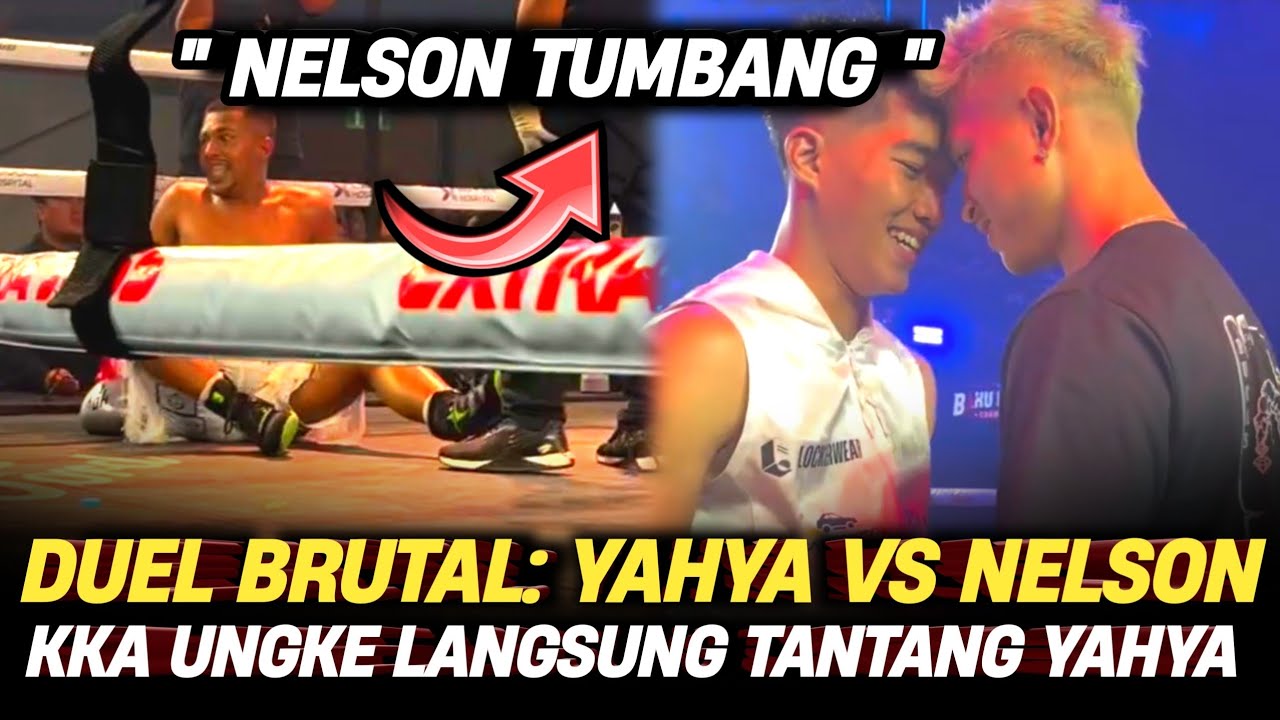 BRUTAL FIGHT !YAHYA VS NYONG NELSON ! BAKU HANTAM VS HSS