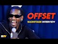 Offset Talks Cardi B, Early Days of Migos, New Album, Travis Scott, and Future | Backstage Interview