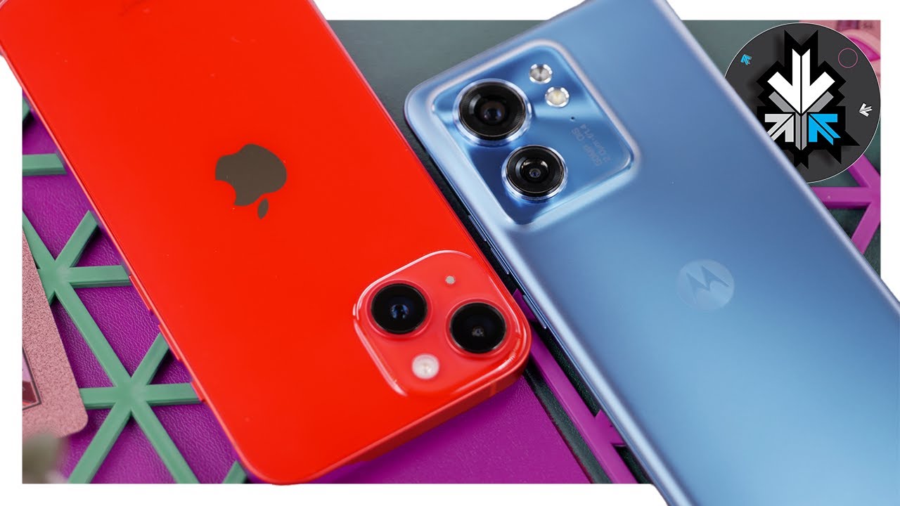 Moto Edge 40 vs Apple iPhone 14 - YouTube