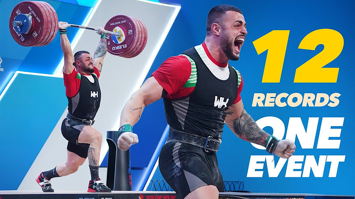 12 Records. One Weightlifter. One Meet. One Karlos Nasar.