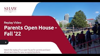 New Student Orientation | Shaw University
