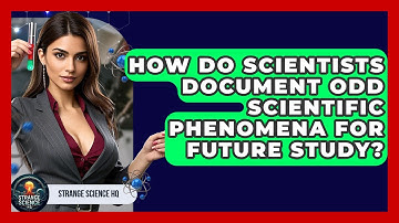 How Do Scientists Document Odd Scientific Phenomena for Future Study? | Strange Science HQ