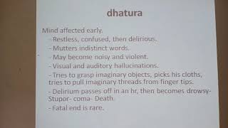 Deliriant poisons by Dr. Thorat N.V.