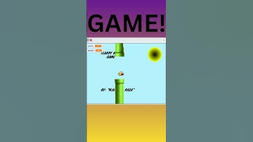 FLAPPY BIRD GAME! SCRATCH ANIMATION!