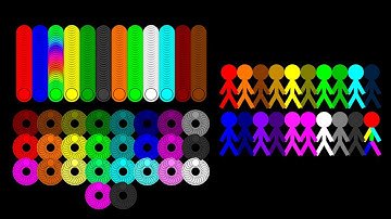 Worm vs Rings vs Algicosathlon RTTB Run Race ASRM in Algodoo