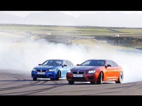 2013 BMW M5 vs. 2013 BMW M6 Coupe at the Track - CAR and DRIVER