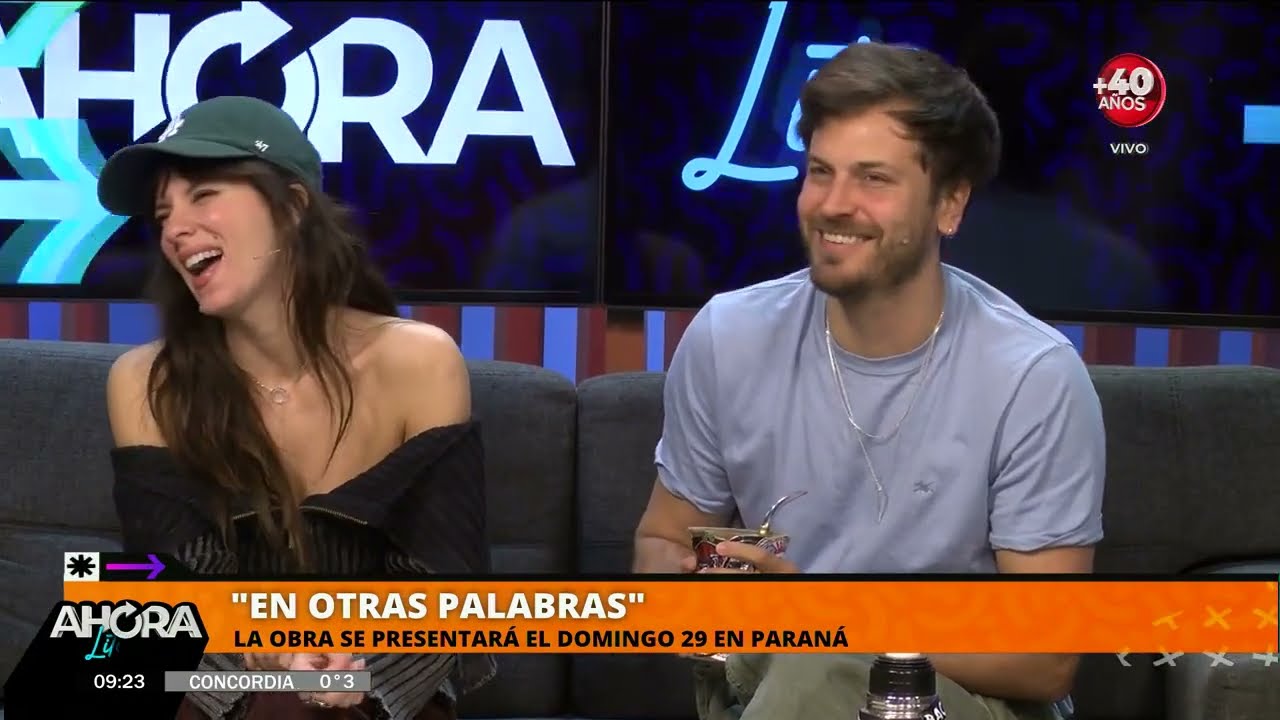 Gimena Accardi y Andrés Gil presentan su obra 