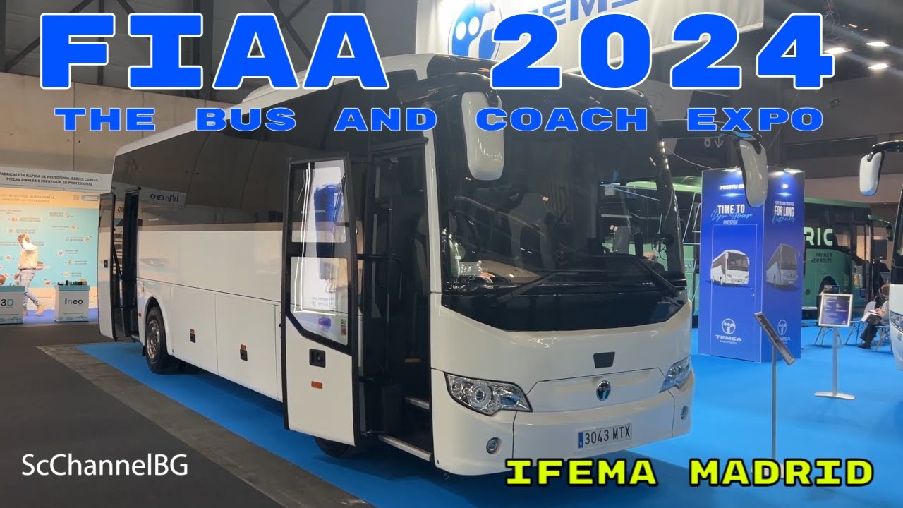 Temsa MD9 Coach (2025) Interior And Exterior - FIAA 2024 Madrid IFEMA