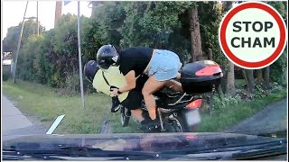 Wypadek z motocyklistą bez uprawnień #881 Wasze Filmy