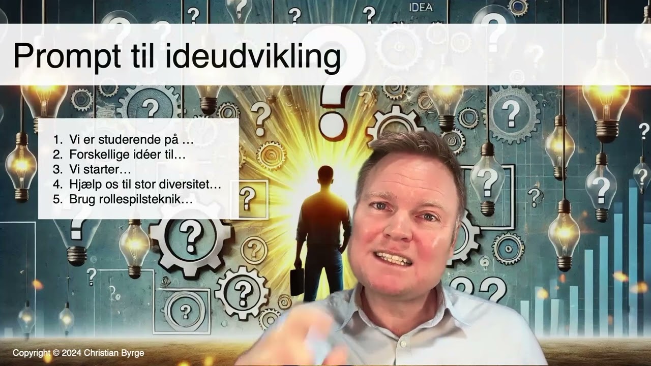 Giv din AI en rolle til ideudvikling