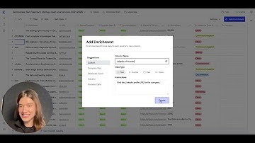 Websets Demo - finding opensource companies
