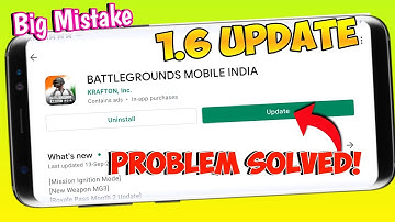 BGMI Update Option Not Showing on Play Store | How To Update BGMI 1.6