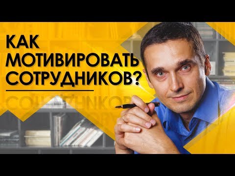 Как мотивировать сотрудников? Как мотивировать сотрудников, опираясь на два принципа