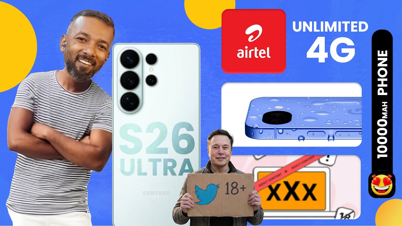 Weekly Tech News & Reality Check 🔥 Pixel 10a, Galaxy S26, iQOO 15, Toxic Social Media 