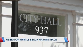 3 file to run for Myrtle Beach mayor as campaign season officially begins