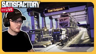 EXPANDING my Mega Copper Factory! - Lets Play 🔴 Satisfactory 1.1 LIVE