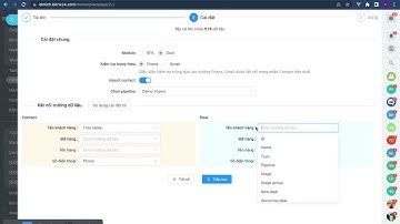 Bitrix24 - Hướng dẫn sử dụng - Hướng dẫn import Data
