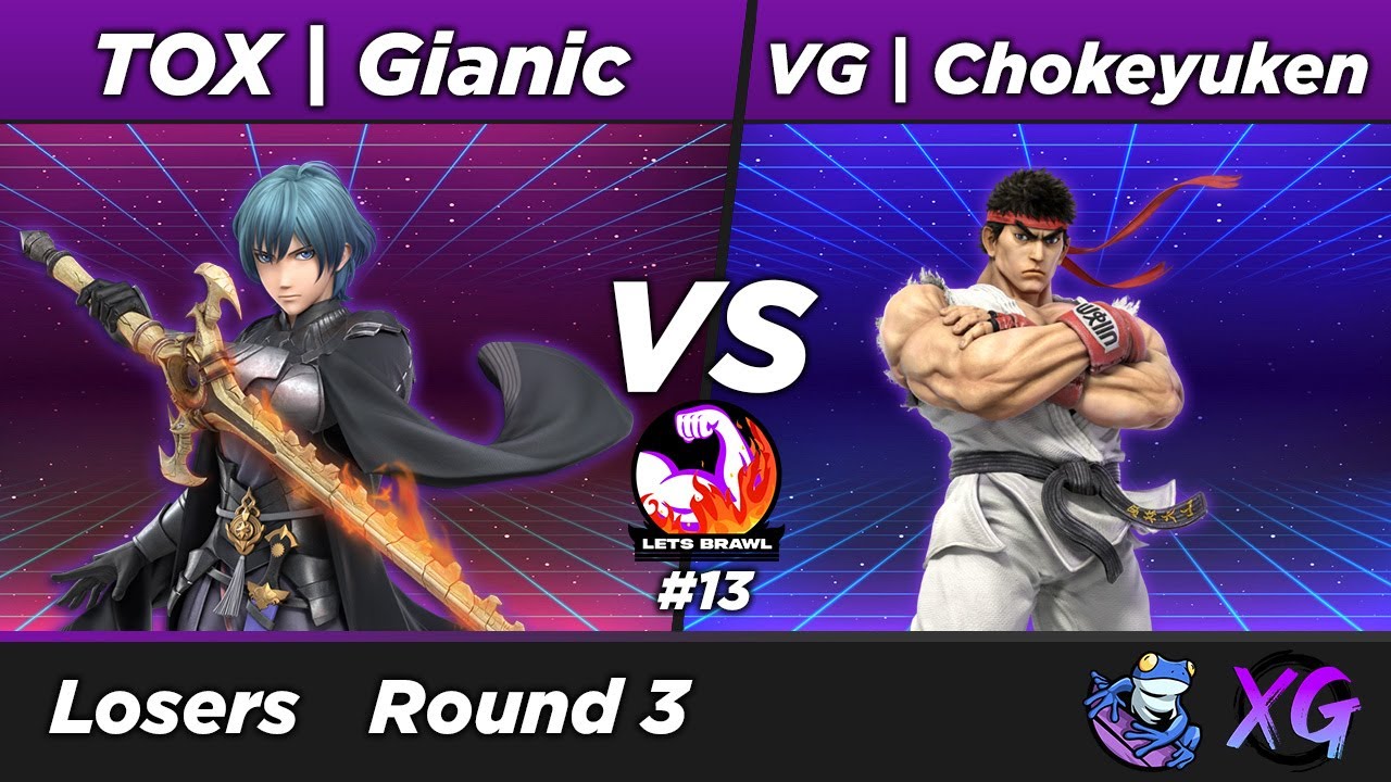 XGLB13 LR3: Gianic (Byleth) vs Chokeyuken (Ryu, Steve)