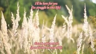 I'll be here (EN/SPA) Lyrics ~ Priscila Ahn