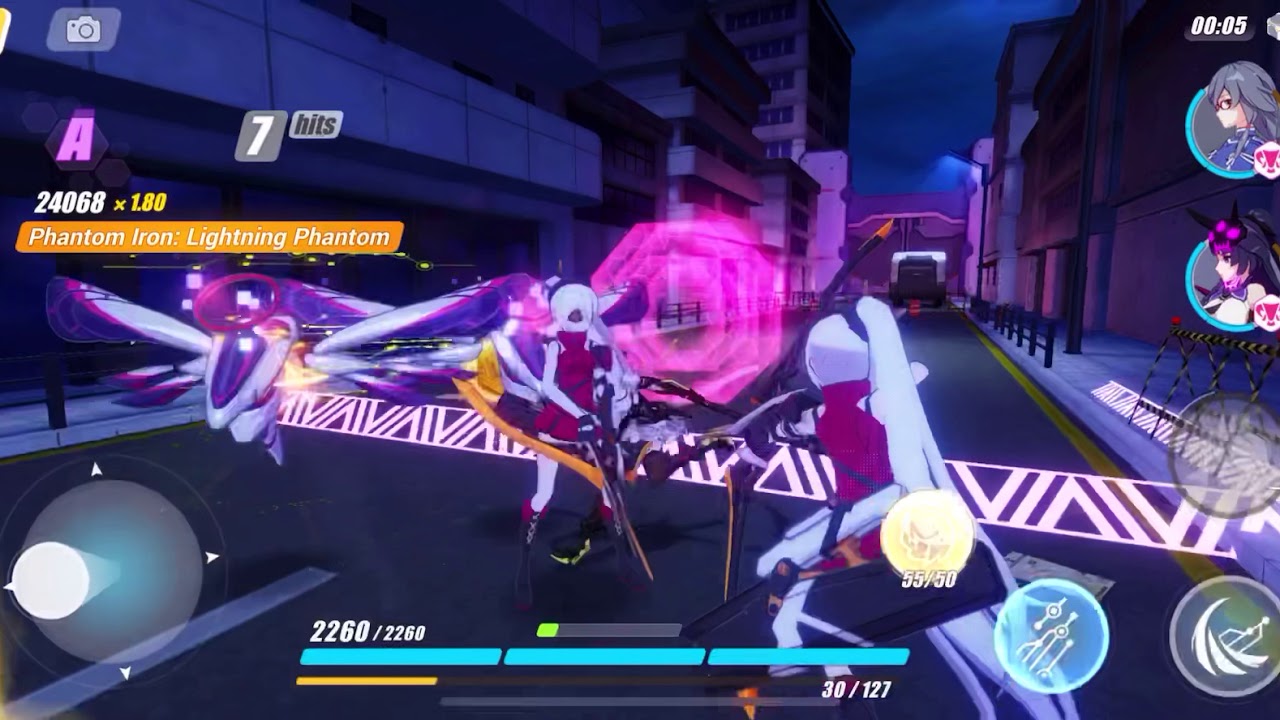 Honkai Impact 3 Phantom Iron and Lightning Empress gameplay 488 - YouTube
