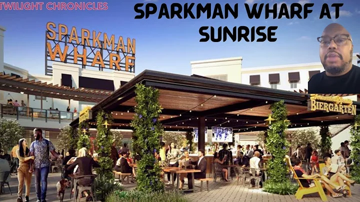 Sunrise at Sparkman Wharf, Tampa, FL 8/25/2022
