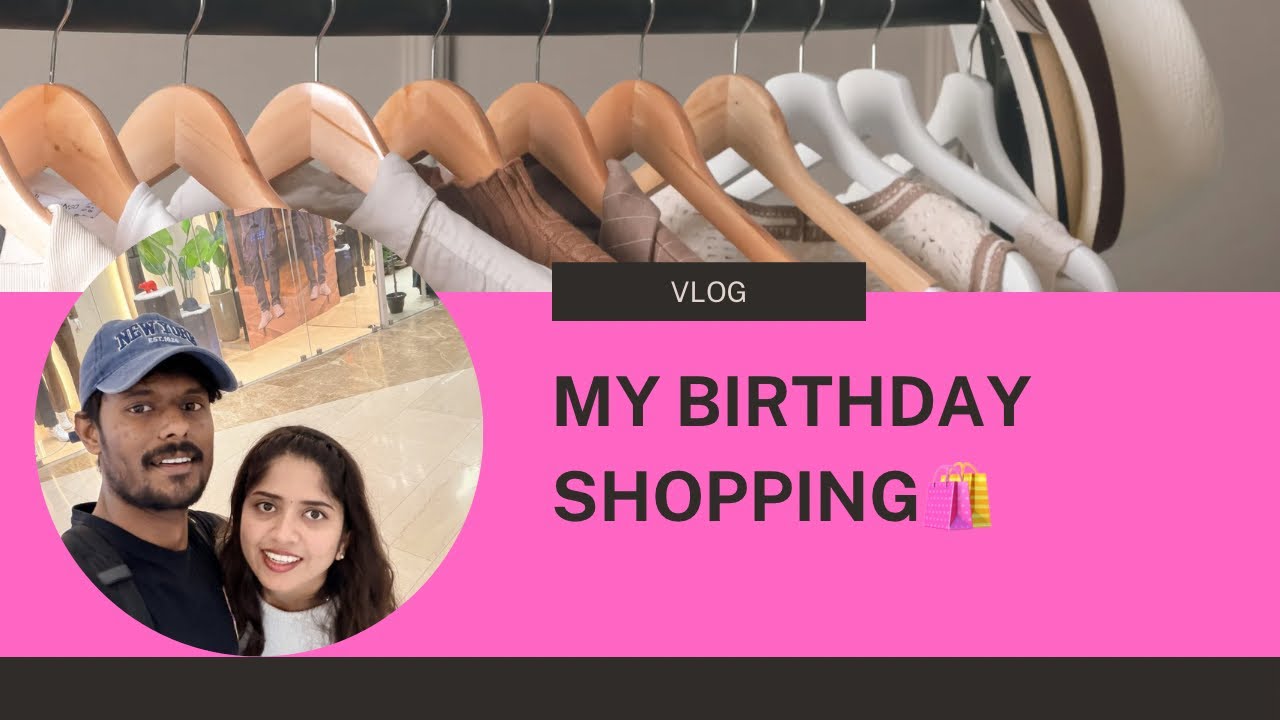 Birthday shopping vlog🛍️ | Chandana Ravikumar vlogs #kannadavlogs 