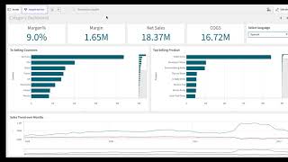 Qlik Sense Multilingual: Work with language you prefer
