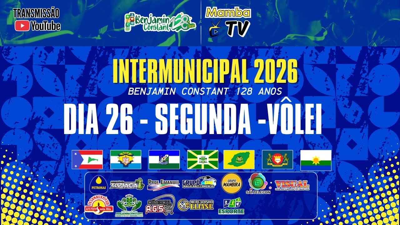 I INTERMUNICIPAL 2026 - BENJAMIN CONSTANT 128 ANOS