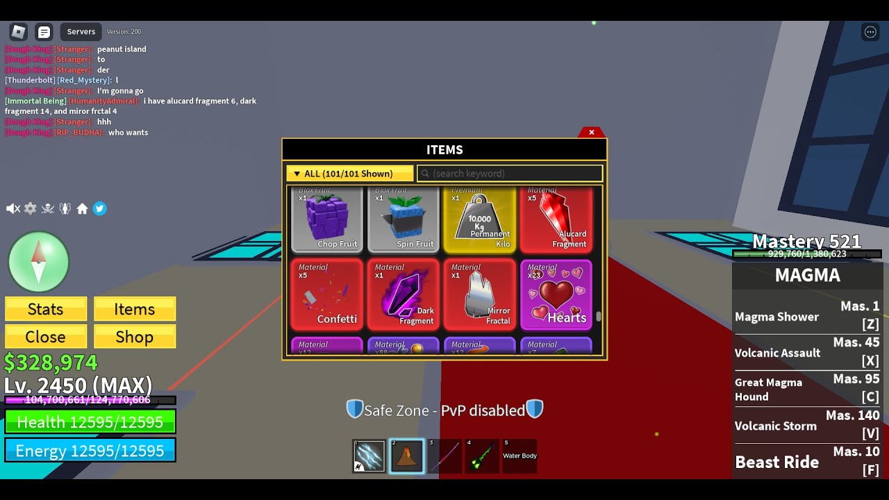 Defeated Dough king ( Blox fruits ) YouTube