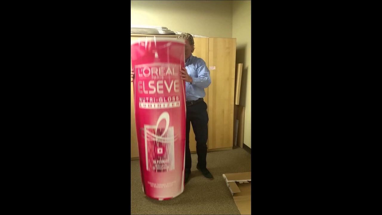 L’Oréal Lama display