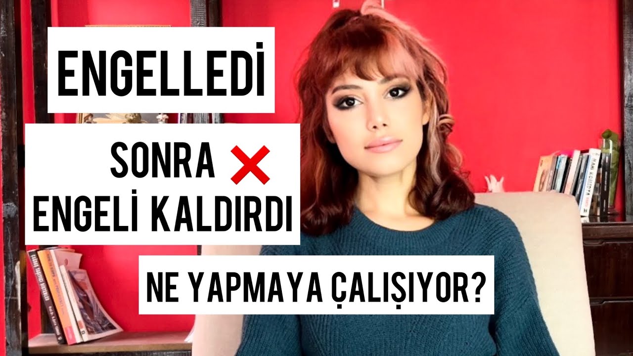 ENGELİNİ KALDIRDI AMA YAZMIYOR BELKİ YAZIYOR NE YAPMAYA ÇALIŞIYOR?