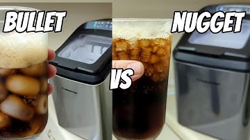 Nugget ice vs Bullet ice. Which style of ice maker is best for you?