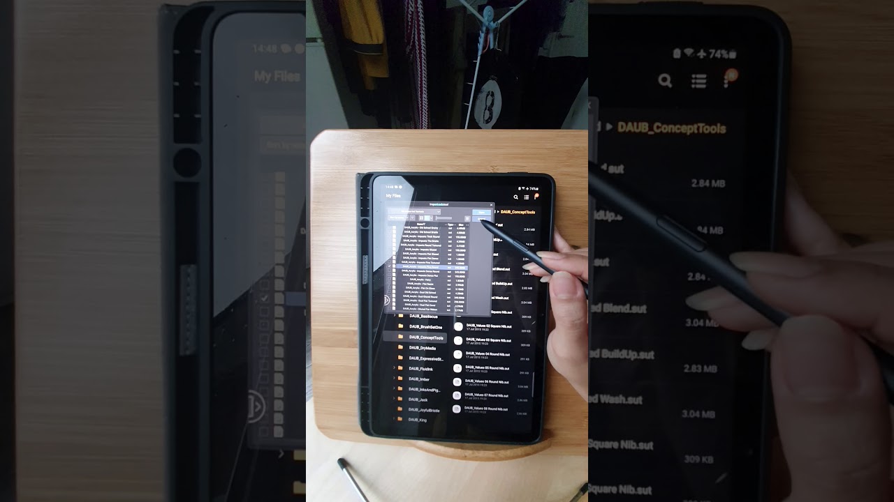Mass Import External Brush to Clip Studio Paint (Galaxy) YouTube