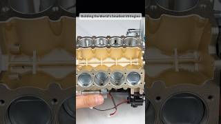 Toyota V8 Miniature Engine Model. #motor #engineering #model #v8 #toyota