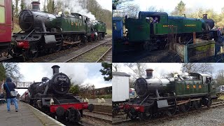 Battlefield Line Winter Gala Steam Action! 3rd February 2024