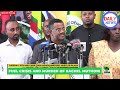 "UHURU ALIKUWA MFISADI" UDA SG BADLY ATTACK UHURU