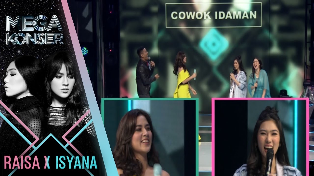 Raisa Dan Isyana Ikuti Game Uji Chemistry | Mega Konser Raisa X Isyana 2017