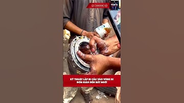 Kỹ Thuật Lắp Bi Cầu Vào Vòng Bi Đơn Giản Đến Bất Ngờ!