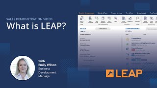 What is LEAP? Sales Demonstration Video