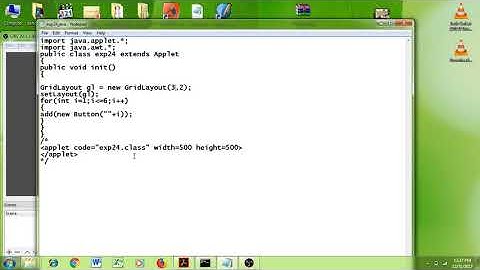 Advanced Java Tutorial on GridLayout II By Sridevi Taradi