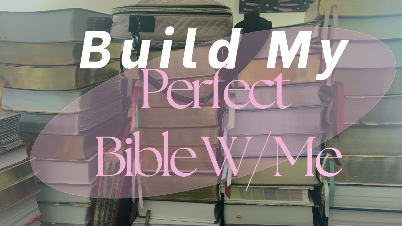 Building My Perfect Bible Fun Challenge! #bible