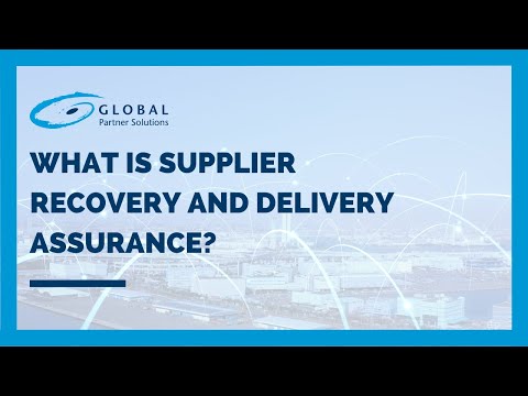 What is Supplier Recovery and Delivery Assurance?