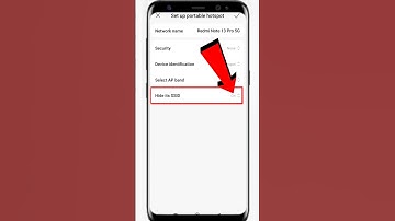 How to HIDE HOTSPOT 🔥how to hide hotspot icon#tech #shorts
