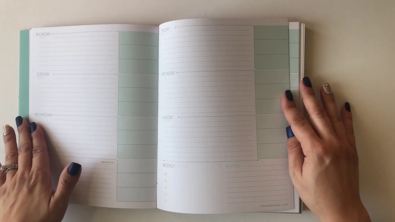 2019 Inkwell Press Flex Planner Setup