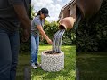 DIY Creative Backyard Flower Bed From Recycled Furniture 🌸♻️