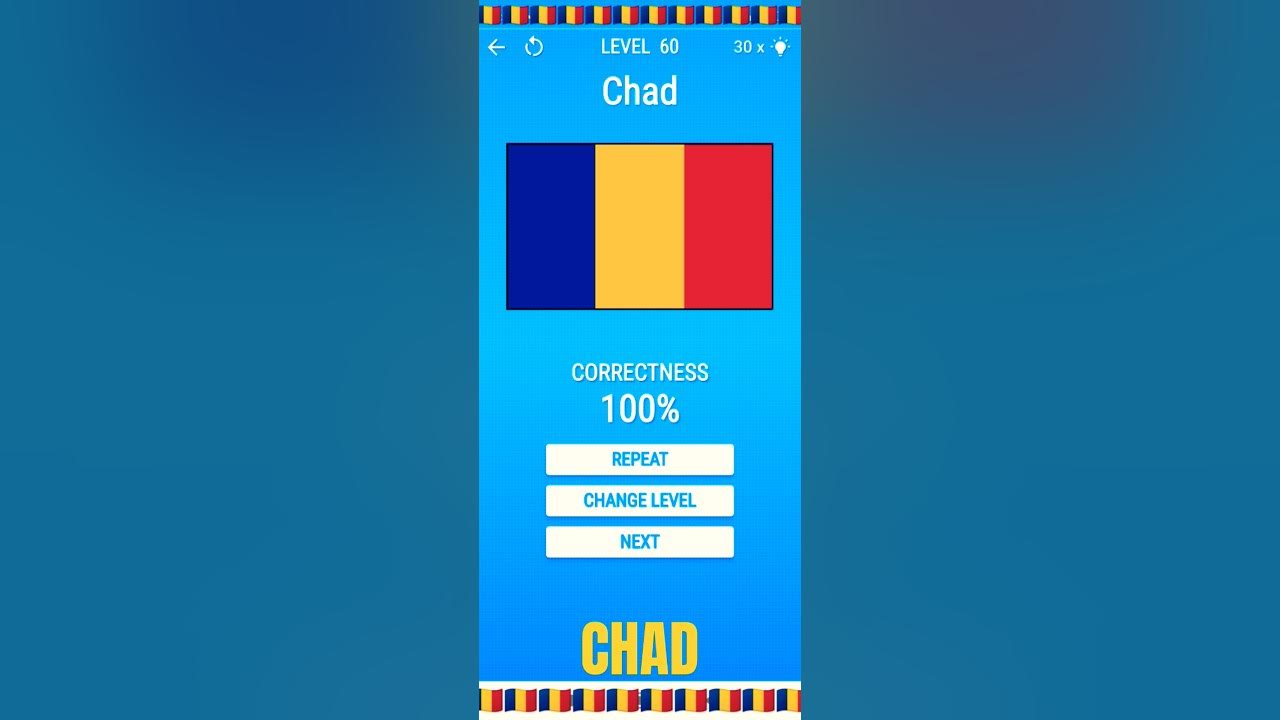 Geography flag trivia CHAD 🇹🇩 chad africa YouTube