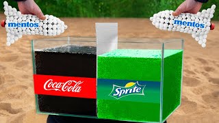 Coca-Cola & Sprite Vs Mentos | Best Coke Experiments