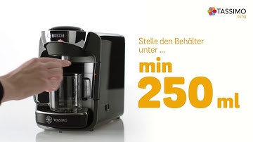 Bosch Anwenderfilm Inbetriebnahme TASSIMO SUNY.