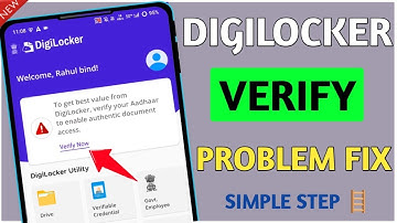 digi locker verify now problem ! digilocker aadhar already linked problem fix permanent