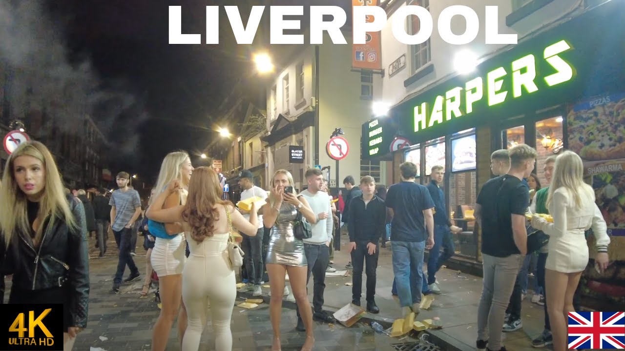LIVERPOOL CITY NIGHTLIFE WALK TOUR 4AM YouTube